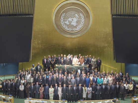 Deputy Speaker of the House of Peoples Ognjen Tadić in New York at the 4th World Conference of Speakers of Parliament